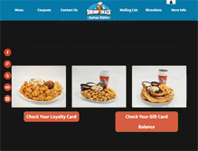 Tablet Screenshot of myshrimpshack.com